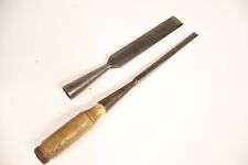 A pair of nice Pexto Socket Bevel Edged Chisels 1