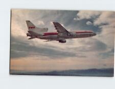 Postcard TWA: L - 1011 In the Flight with TWA picture
