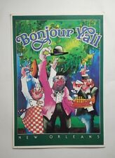 1985 New Orleans Bonjour Y'all Post Card picture