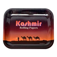 Kashmir Rolling Tray Set of 3 Pack Large 13.5? x 11? Metal Trays Special Edition picture