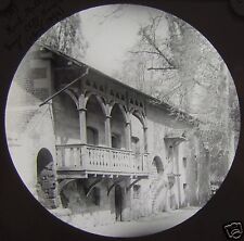 Glass Magic Lantern Slide ROCK MILL GUYS CLIFFE ABOUT 1892 WARWICKSHIRE ENGLAND picture
