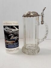 Rastal 1990 Miller Genuine Draft Glass Stein Lidded Beer Mug .5L  Made in Italy picture