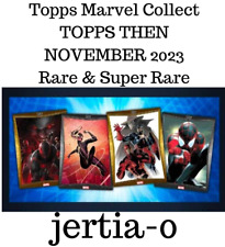 Topps Marvel Collect TOPPS THEN NOVEMBER 2023 FULL SET (20 Digital Cards) picture