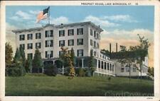 Lake Bomoseen,VT Prospect House Vermont C.W. Hughes & Co. Antique Postcard picture