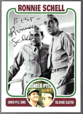 Ronnie Schell Signed CUSTOM Trading Card Autographed GOOD MORNING WORLD 3 picture