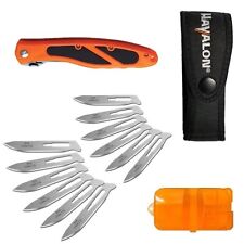 Havalon Piranta-Edge - Outdoor Knife + 12 Replacement Blades, Sharp Skinning picture