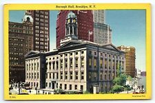 1930s BROOKLYN NEW YORK NY BOROUGH HALL EWING CALLOWAY PHOTO  POSTCARD P2581 picture