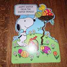 Hallmark Peanuts Snoopy Schultz EASTER BEAGLE Die Cut Poster 20 x 28 in picture