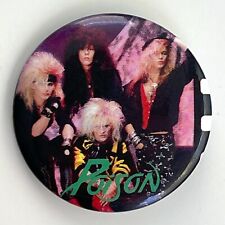 Vintage 1987 POISON button licensed pin 1.5