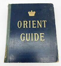 ORIENT LINE GUIDE FOR TRAVELLERS BY SEA & BY LAND Maps Plans Illustrations Ads picture