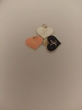 Lot of 3  LV  25mm  Zipper Pull Replacement Button  picture