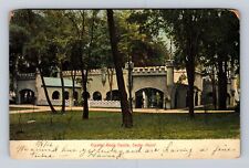 Cedar Point OH-Ohio, Crystal Rock Castle, Antique, Vintage c1906 Postcard picture