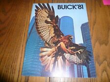 1981 Buick Riviera Regal Electra Century Skylark LeSabre Sales Brochure   picture