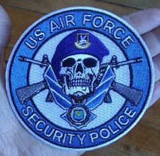 USAF Air Force SECURITY ~ Skull Police Collectors Military PATCH picture