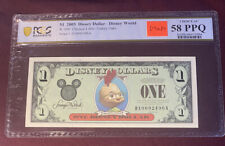 2005  $1 CHICKEN LITTLE Block D-A Disney Dollar PCGS Graded 58 PPQ ( R-090) picture