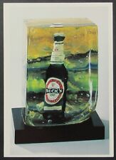 Beck's Beer Label German Artist Andreas Lemberg Vintage Ad Postcard Unposted picture