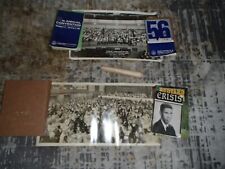 NAACP VINTAGE ORIGINAL PHOTOS and PROGRAMS - 1953, 1959,  1964, 1965 picture