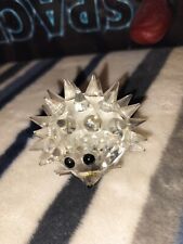 AUTHENTIC Swarovski Crystal Porcupine Hedgehog Figurine GREAT CONDITION picture