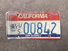 1984 - LOS ANGELES CALIFORNIA - OLYMPIC - LICENSE PLATE - USA picture