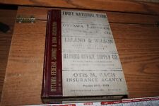 1953 Vintage Ottawa ILL City Business Directory Book Loaded With Ads Jordan's picture