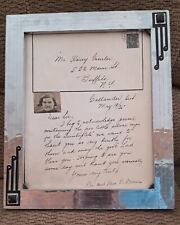 Copy of Dionne Quintuplets Parents Signed Letter 1935 picture