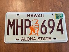 1984 Hawaii License Plate Tag MHP 694 picture