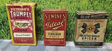 Spice Boxes Petring's Trumpet Brand, S.J. Wines' Ideal and Blue Ribbon picture