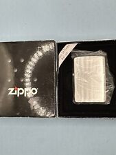 Vintage 2008 Silver Plated Zippo Lighter NEW In Original Box picture
