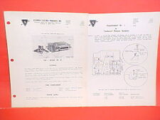 1950 HUDSON COMMODORE SUPER COLONIAL SYLVANIA AM RADIO SERVICE SHOP MANUAL CH742 picture