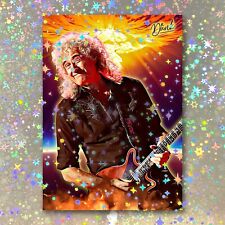 Brian May Holographic Guitarmageddon Sketch Card Limited 1/5 Dr. Dunk Signed Art picture