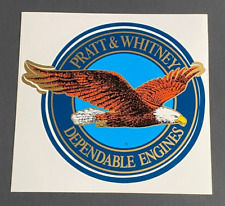 Pratt & Whitney Reliable Engines Sticker picture