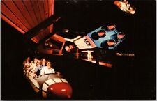 WALT DISNEY WORLD Orlando Postcard SPACE MOUNTAIN Ride interior View c1970s picture