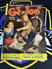 G.I. Joe#29 March 1954 ZIFF-DAVIS PRE-CODE WAR PAINTED GGA COVER picture