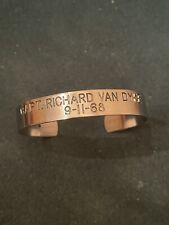 Vietnam War POW MIA Original Stainless Bracelet Capt. Richard Van Dyke 1968 picture