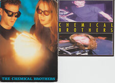 RARE Original Vtg 1999 The Chemical Brothers EDM Music Promo Card & Postcard picture