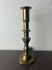Vintage Brass Graduated Candlestick Candle Holder 11 1/4