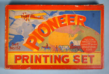 1930s Pioneer Printing Set #152 Fulton Specialty Co. w/Lindbergh-like Monoplane picture