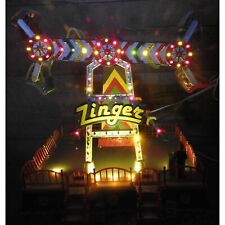 LEMAX Carole Towne ZINGER Animated Holiday Village Carnival Lights & Sound READ picture
