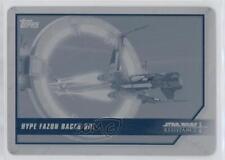 2019 Star Wars: Resistance Surprise Pack Printing Plate Cyan 1/1 Hype Fazon 13iq picture