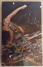 Rockport MA Gull's Eye View of Bearskin Neck Vintage Postcard picture