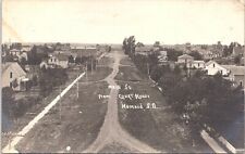 Howard South Dakota Birdseye Town View RPPC 1908 picture