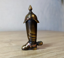 Vintage Petrol Lighter trench art paperweight picture