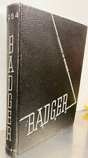 1954 UNIVERSITY OF WISCONSIN YEARBOOK, THE BADGER, MADISON, WISCONSIN picture