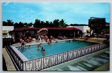Vintage Postcard Biscayne Arms Motel Miami Florida FL picture