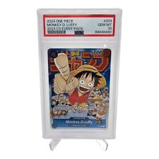 One Piece Monkey D. Luffy Promo Card P-033 Championship 2023 PSA 10 Gem Mint picture