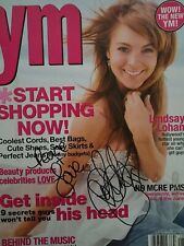 Lindsay Lohan Signed YM magazine August 2004 picture