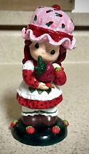 Refinished Altered Precious Moments Figurine Strawberry Shortcake picture