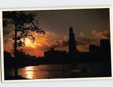 Postcard - Sears Tower Silhouetted on the Chicago Skyline, USA picture