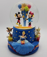 HALLMARK Walt Disney Musical 100th Birthday Water Globe Limited Edition Vintage  picture
