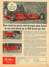 1965 Print Ad of Brillion RSS 144 72 & 112 Tractor Mower Shredder picture